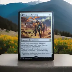 Legions Landing Magic the Gathering Legendary Enchantment XLN + MTG TOKEN LP - Image 1