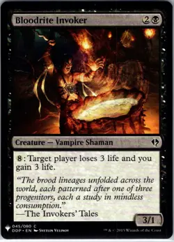 Bloodrite Invoker - 45 - The List Reprints - Magic MTG - NM - B3G1 - Image 1