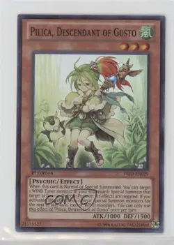 Pilica Descendant of Gusto 1st Ed. YuGiOh Primal Origin #PRIO-EN029 3c7 - Image 1