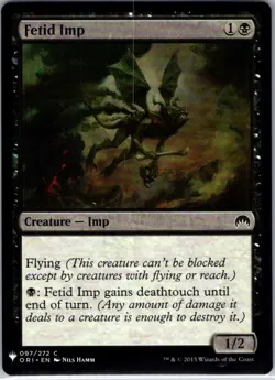 Fetid Imp - 97 - The List Reprints - Magic MTG - NM - B3G1 - Image 1