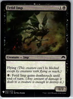 Fetid Imp - 97 - The List Reprints - Magic MTG - NM - B3G1 - Image 1