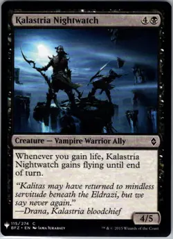 Kalastria Nightwatch - 115 - The List Reprints - Magic MTG - NM - B3G1 - Image 1