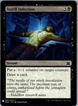 Instill Infection - 85 - The List Reprints - Magic MTG - NM - B3G1 - Image 1