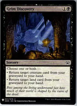 Grim Discovery - 51 - The List Reprints - Magic MTG - NM - B3G1 - Image 1