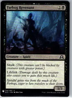Farbog Revenant - 110 - The List Reprints - Magic MTG - NM - B3G1 - Image 1