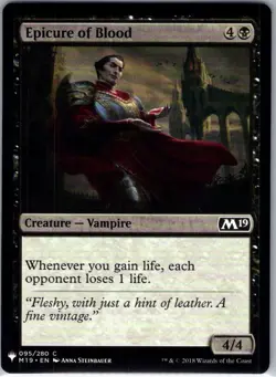 Epicure of Blood - 95 - The List Reprints - Magic MTG - NM - B3G1 - Image 1