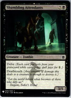 Shambling Attendants - 89 - The List Reprints - Magic MTG - NM - B3G1 - Image 1
