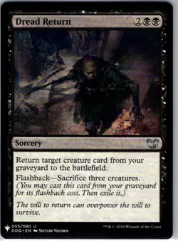Dread Return - 55 - The List Reprints - Magic MTG - NM - B3G1 - Image 1