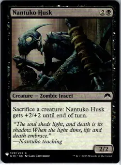 Nantuko Husk - 109 - The List Reprints - Magic MTG - NM - B3G1 - Image 1