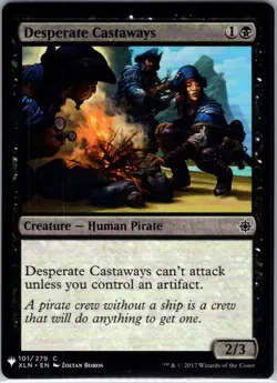 Desperate Castaways - 101 - The List Reprints - Magic MTG - NM - B3G1 - Image 1