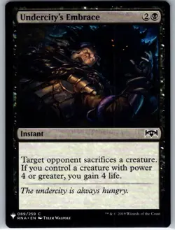 Undercity's Embrace - 89 - The List Reprints - Magic MTG - NM - B3G1 - Image 1
