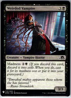 Weirded Vampire - 113 - The List Reprints - Magic MTG - NM - B3G1 - Image 1