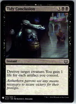 Tidy Conclusion - 103 - The List Reprints - Magic MTG - NM - B3G1 - Image 1