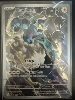 Thundurus - 209 (Pokemon Center Exclusive) 209 Sv: Scarlet & Violet Promo Cards - Image 1