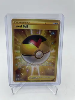 2021 Pokemon Level Ball 181/163 Battle Styles - Gold Secret Rare English - Image 1