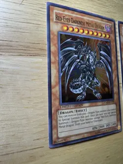 Yugioh - 3x Red-Eyes Darkness Metal Dragon - JUMP (Ultra) (LP/MP) - Image 5