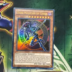 Yugioh! Dark Magician of Chaos YGLD-ENC02 Ultra Rare 1st Edition NM - Image 1