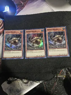 3x Nimble Beaver - OP20-EN006 - Super Rare (NM) - Yugioh Playset - Image 1