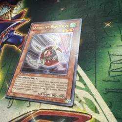 Yugioh! Adhesive Explosive SOI-EN011 Ultimate Rare 1st Edition LP - Image 2