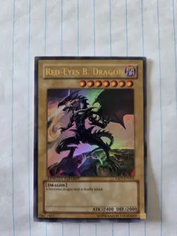 Yugioh Red-Eyes B. Dragon YAP1-EN002 Ultra Rare Limited Edition Anniversary - Image 2