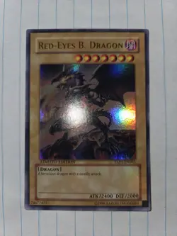 Yugioh Red-Eyes B. Dragon YAP1-EN002 Ultra Rare Limited Edition Anniversary - Image 3