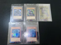 Yugioh Tcg Dark Magician Lot NEAR MINT 🔥 X5 Total - Image 1
