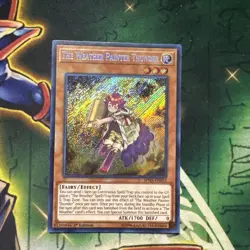 Yugioh! The Weather Painter Thunder SPWA-EN033 Secret Rare 1st Edition NM - Image 1