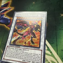 Yugioh! Red Nova Dragon CT07-EN005 Secret Rare Limited Edition VLP/NM - Image 2