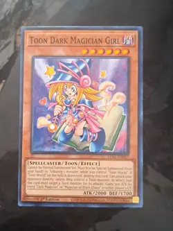 Toon Dark Magician Girl - LDS1-EN057 - Common - 1st Edition YuGiOh - Image 1