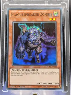 Plaguespreader Zombie Super Rare DASA-EN041 LP/NM Yugioh Card - Image 1