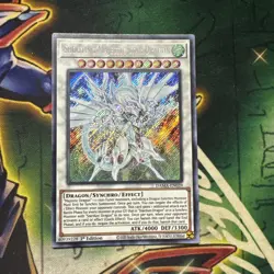 Yugioh! Shooting Majestic Star Dragon DAMA-EN039 Secret Rare 1st Edition NM - Image 1