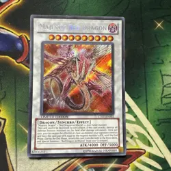 Yugioh! Majestic Red Dragon CT07-EN001 Secret Rare Limited Edition LP #2 - Image 1
