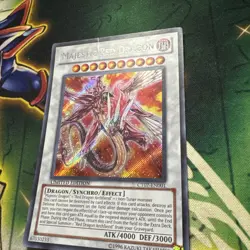 Yugioh! Majestic Red Dragon CT07-EN001 Secret Rare Limited Edition LP #2 - Image 2