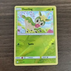 Deerling 15/236 - NM REVERSE HOLO SM Cosmic Eclipse 2019 Common Pokemon TCG Card - Image 1