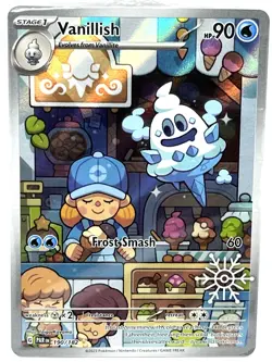 Vanillish 190/182 Pokemon TCG Holiday Calendar 2025 Festive Stamp Promo Card - Image 2