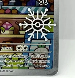 Vanillish 190/182 Pokemon TCG Holiday Calendar 2025 Festive Stamp Promo Card - Image 4