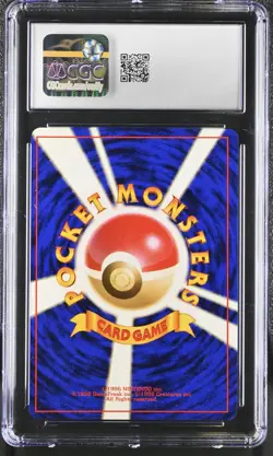 CGC 7.5 Machamp 1996 Base Set Japanese 68 Holo Pokemon Card psa - Image 2