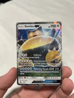 Snorlax GX SM05 SM Promos Holo Card Near Mint Condition - Image 1