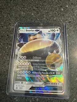 Snorlax GX SM05 SM Promos Holo Card Near Mint Condition - Image 1