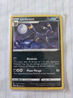 Umbreon 009/015 McDonald's Promos 2024 Promo Pokemon Card - LP - Image 1