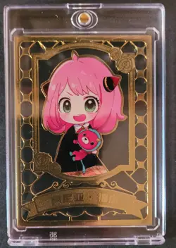Anya - Spy x Family - Goddess Story Anime Waifu Metal Card - Image 1