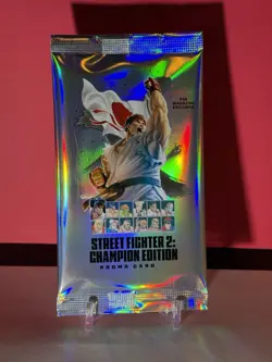 Street Fighter 2: Champion Edition Promo Card Pack PSA Magazine Exclusive SEALED - Image 1