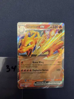 Charizard Ex SVP 161 Black Star Promo Pokemon TCG Card - Near Mint (34) - Image 1