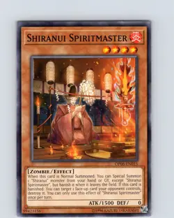 Yu-Gi-Oh TCG Shiranui Spiritmaster OP06-EN015 Unlimited Common Card NM - Image 1