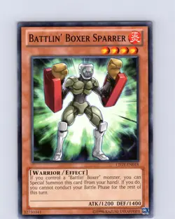 Yu-Gi-Oh TCG Battlin' Boxer Sparrer LTGY-EN018 Unlimited Regular Common Card NM - Image 1