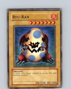 Yu-Gi-Oh TCG Ryu-Ran SDP-003 Unlimited Regular Common Card Played MP-LP - Image 1