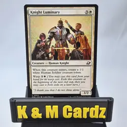 MTG - Edge of Eternities - Knight Luminary - #023 - NM - Playset x4 - Image 1
