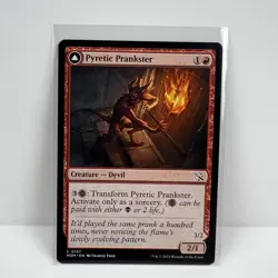 Pyretic Prankster Glistening Goremonger - March Of The Machine MTG Magic #0157 - Image 1