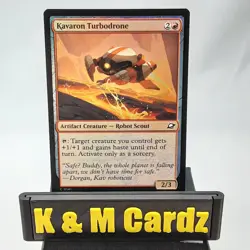 MTG - Edge of Eternities - Kavaron Turbodrone - Foil - #141 - NM - Image 1