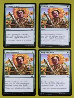 Rampant Growth x4 Double Masters 2022 4x Playset Magic the Gathering MTG - Image 1